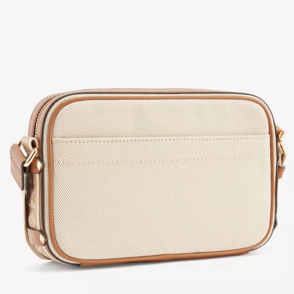 MICHAEL MICHAEL KORS Maeve logo-strap canvas and leather crossbody bag AUTHENTIC - Picture 5 of 15